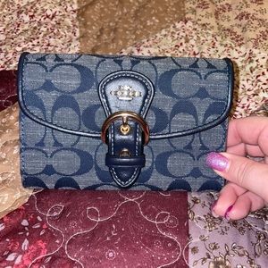 Coach Denim Wallet